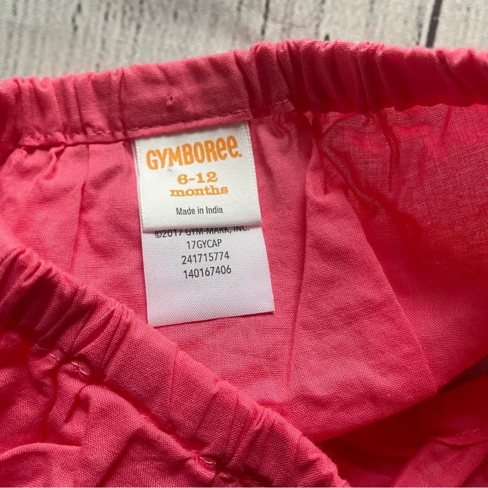 Gymboree Hot Pink & Coral Bummies Size 6-12 months